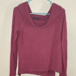 Off shoulder sweater